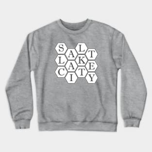 Salt Lake City Black Crewneck Sweatshirt